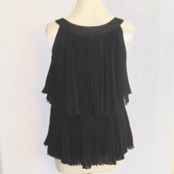 Authentic RED Valentino Halter Neck Pleated Top - Picture 4 of 6
